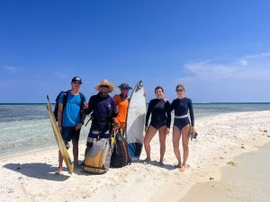 Palafito Kiteschool - school for kitesurfing in Los Roques, Venezuela.