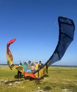 Palafito Kiteschool - school for kitesurfing in Los Roques, Venezuela.