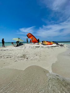 Palafito Kiteschool - school for kitesurfing in Los Roques, Venezuela.