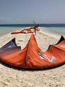 Palafito Kiteschool - school for kitesurfing in Los Roques, Venezuela.