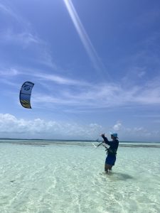 Palafito Kiteschool - school for kitesurfing in Los Roques, Venezuela.