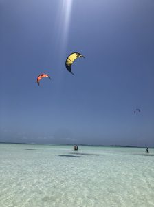 Palafito Kiteschool - school for kitesurfing in Los Roques, Venezuela.